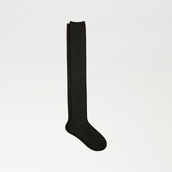 Sam Edelman 1 Pack Soft Rib Over the Knee Socks | Women's Socks