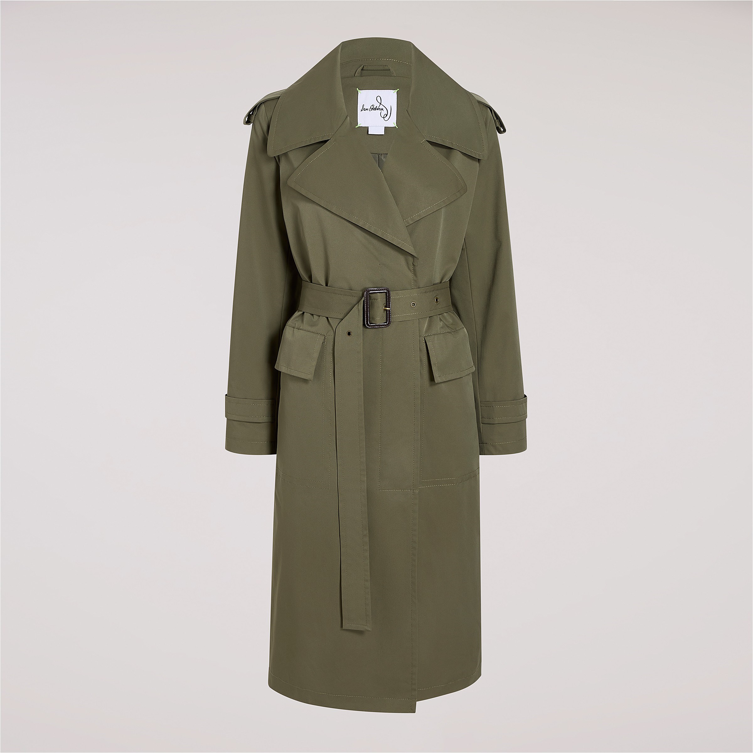 Sam Edelman Double Breasted Trench Coat Women s Outerwear