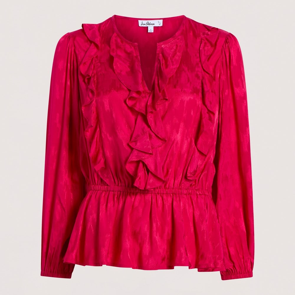 試着のみ KAYLE WOOL CASHMERE PEPLUM BLOUSE 試着のみ KAYLE WOOL CASHMERE PEPLUM BLOUSE
