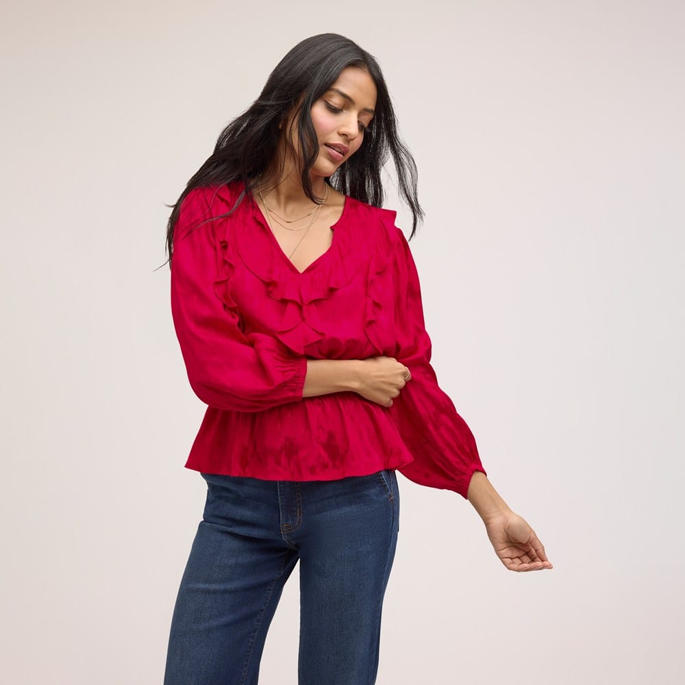 peplum sleeves