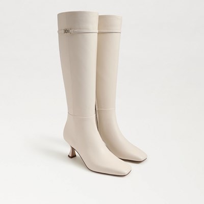 Sam edelman white boots hotsell