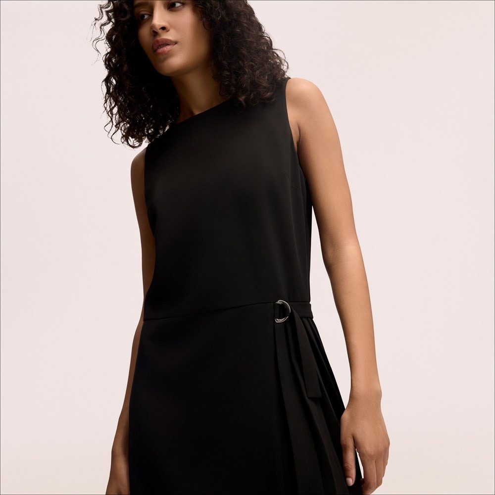 Sam Edelman Side Pleated Mini Dress | Women's Dresses and Jumpsuits