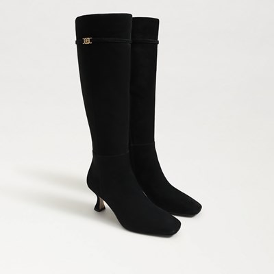 Sam Edelman Sylvia Wide Calf Knee High Boot Women s Boots and Booties