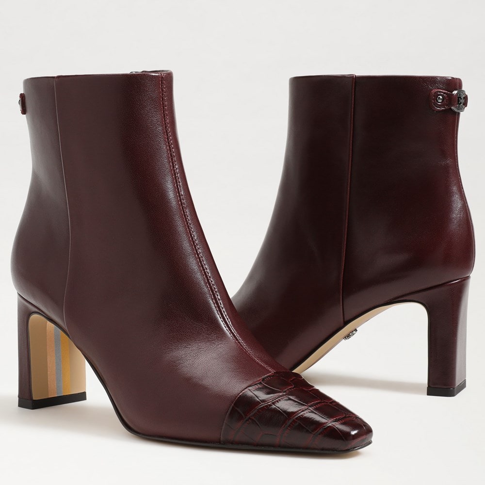 Sam Edelman Saige Cap Toe Ankle Bootie | Women's Boots and Booties