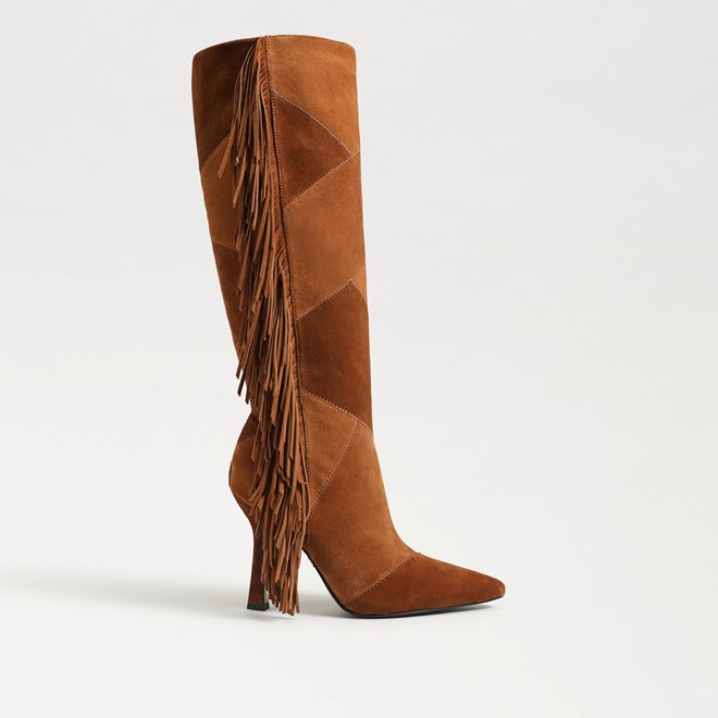 Sam edelman fringe boots cheap