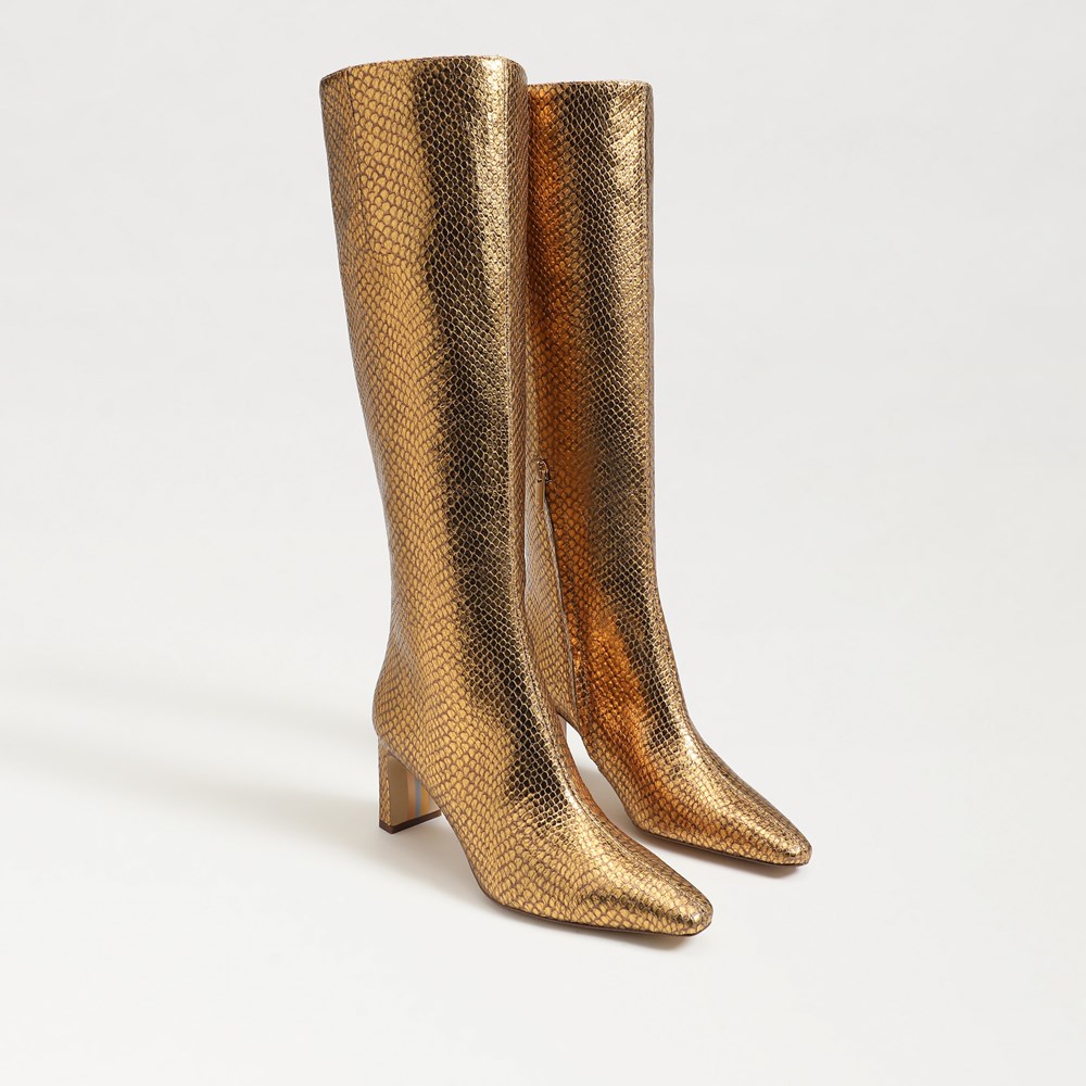Sam Edelman Sylvia Knee High Boot Women s Boots and Booties