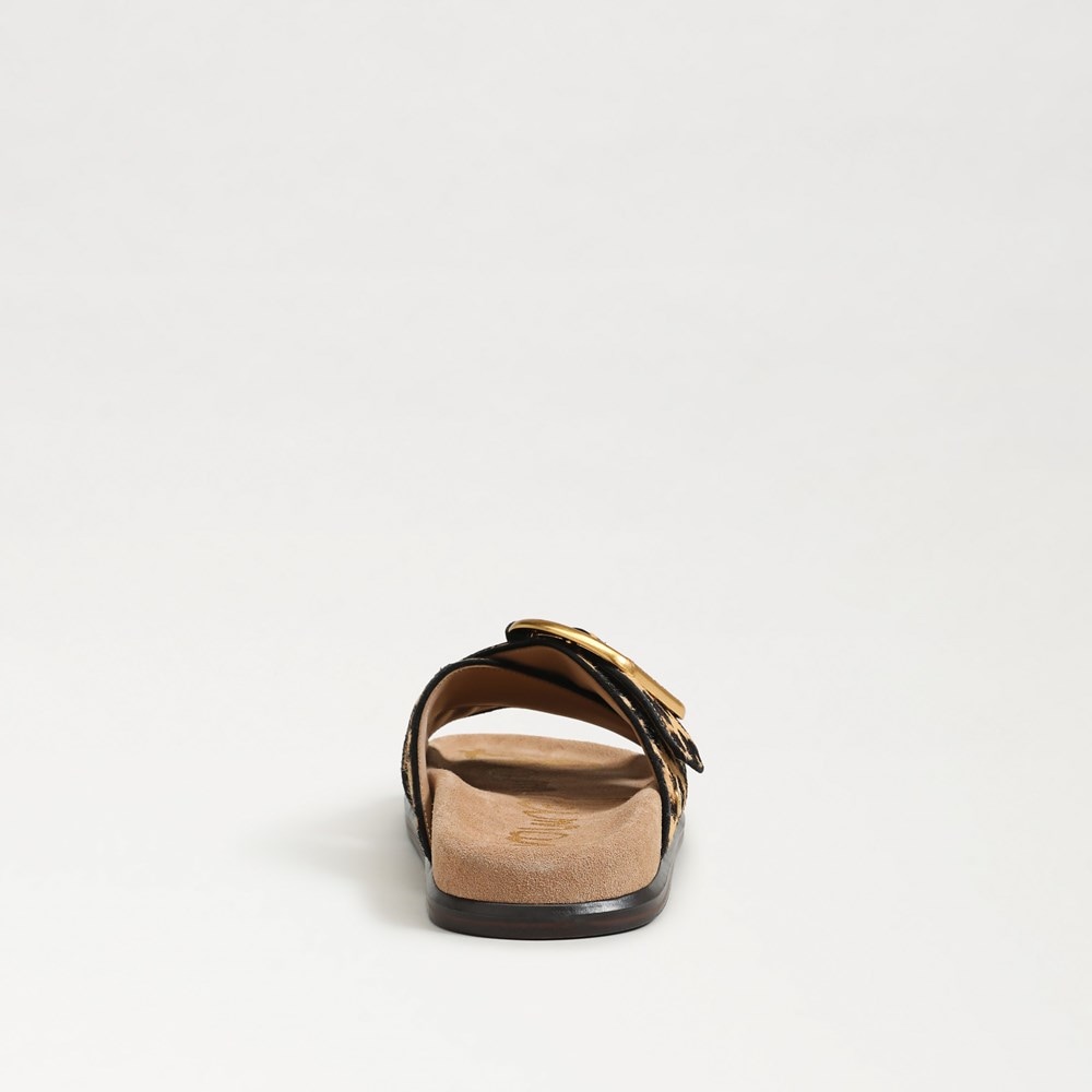 Darla Buckle Slide Sandal - Back
