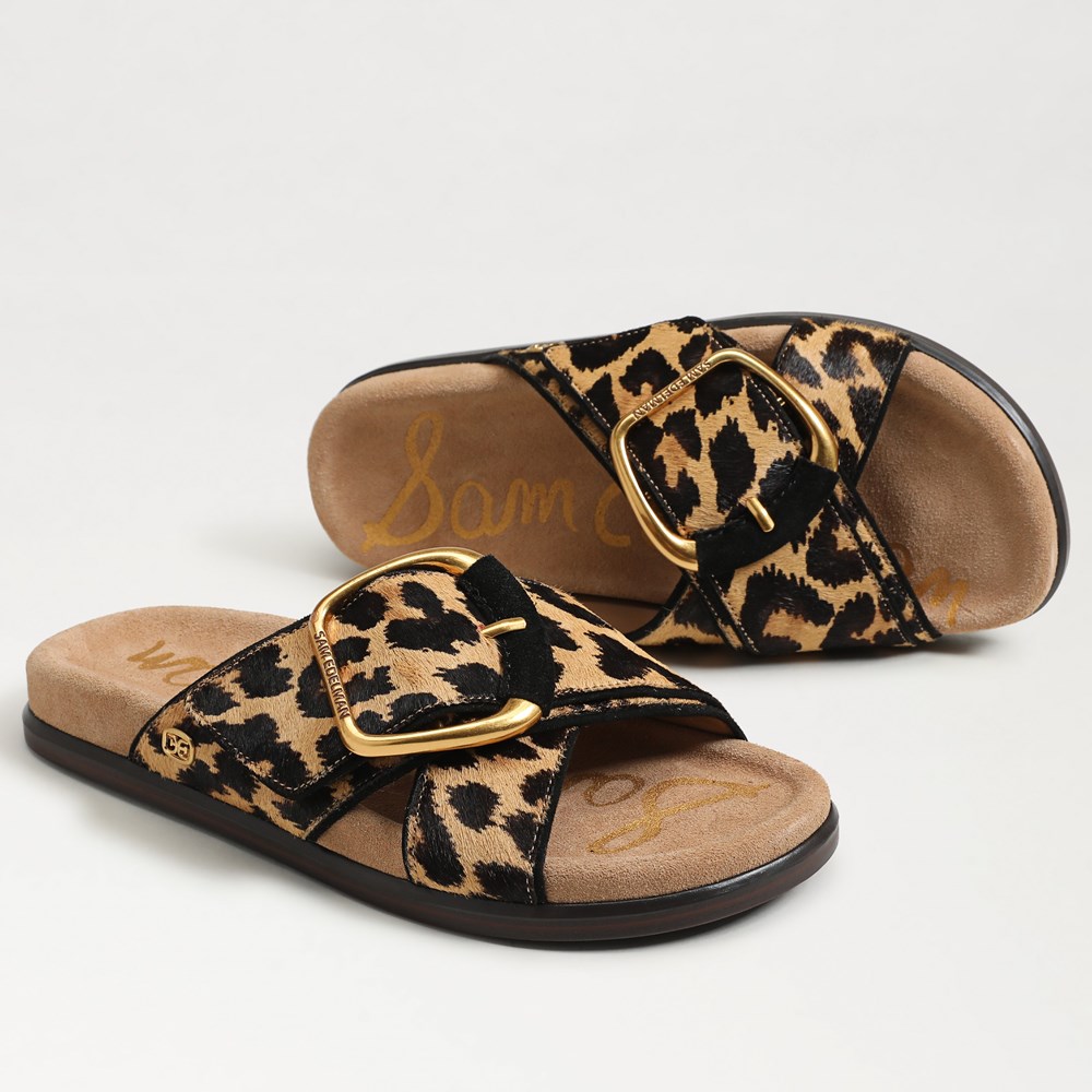 Darla Buckle Slide Sandal - Detail