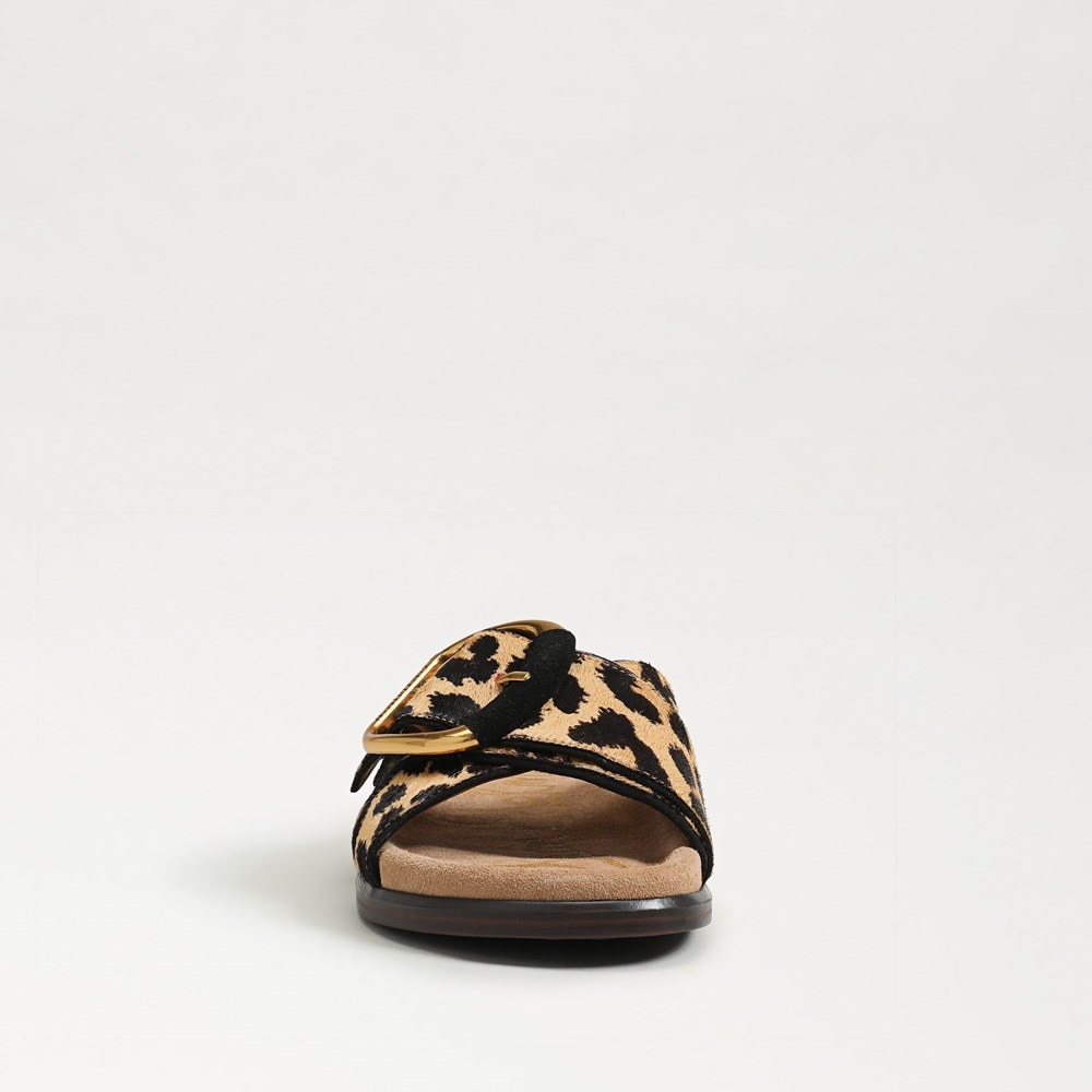 Darla Buckle Slide Sandal - Front