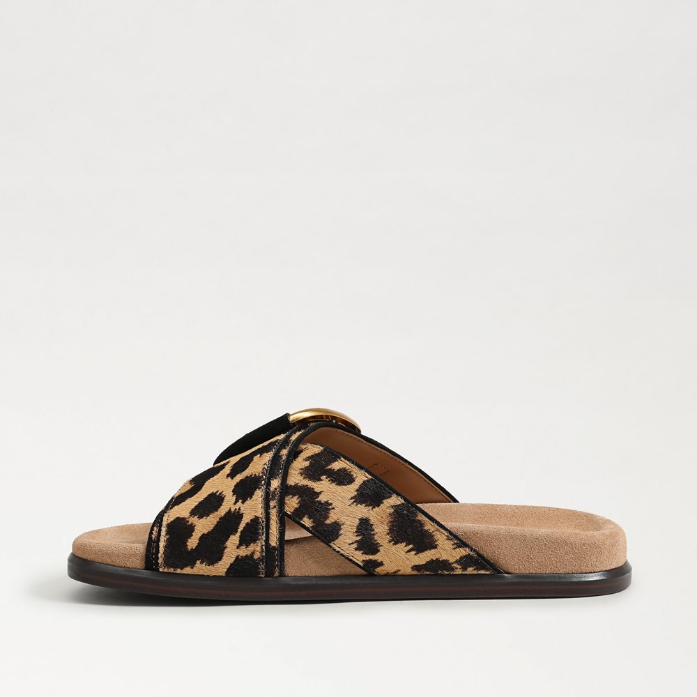 Darla Buckle Slide Sandal - Left
