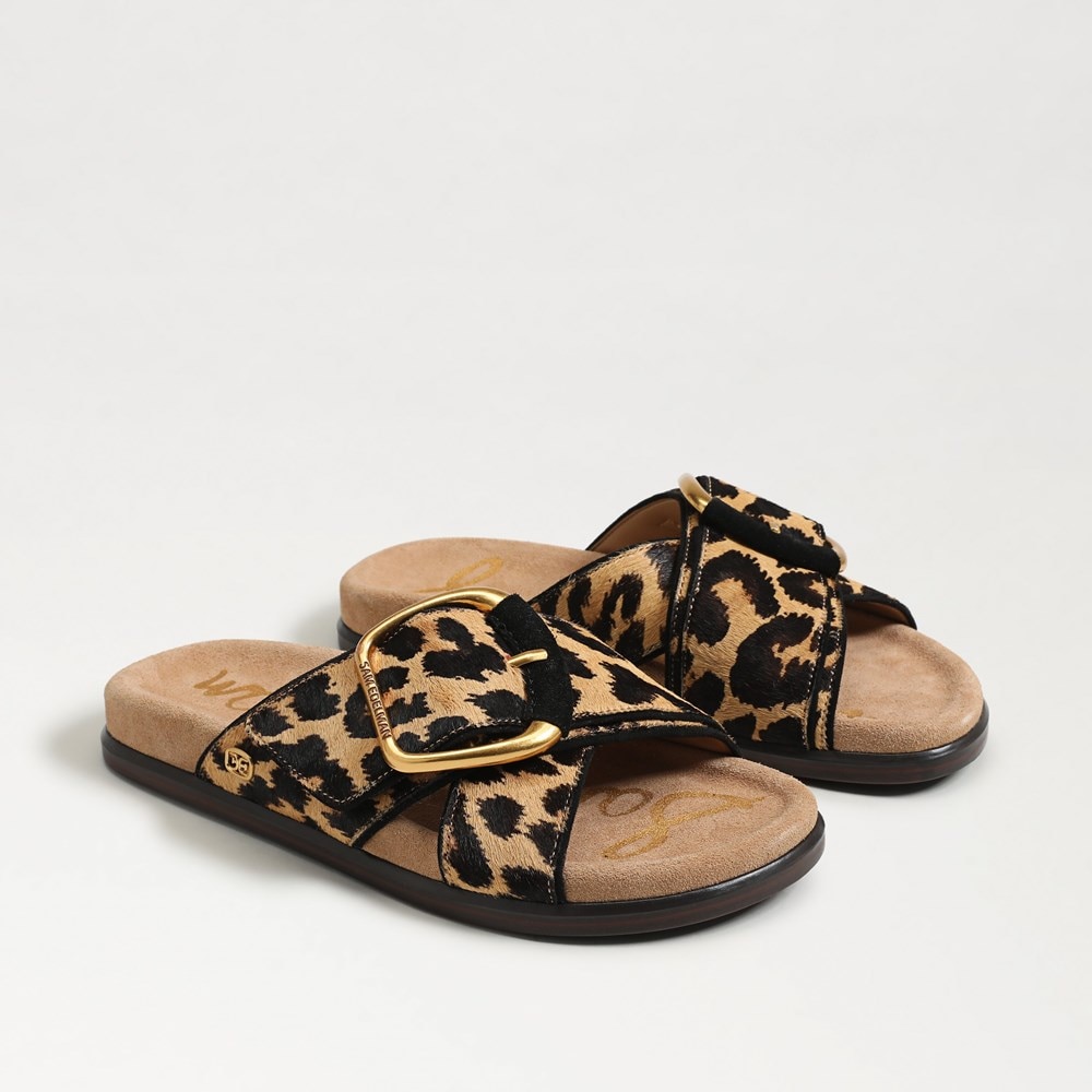 Darla Buckle Slide Sandal - Pair