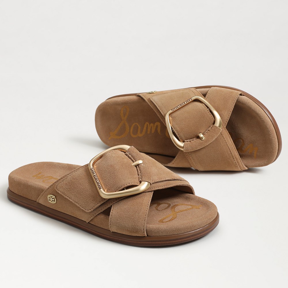 Darla Buckle Slide Sandal - Detail