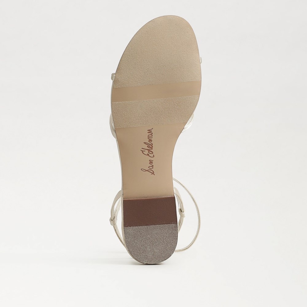 Ellina Strappy Flat Sandal - Bottom