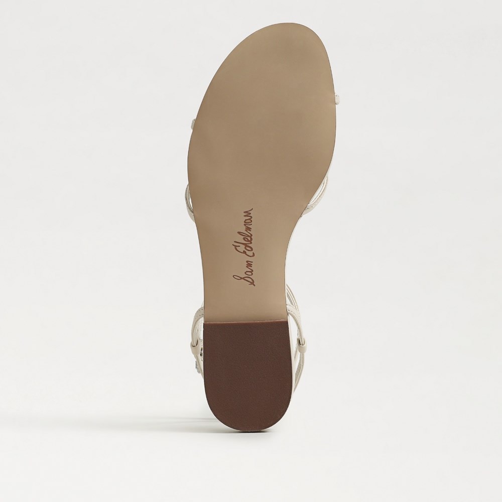 Ellina Strappy Flat Sandal - Bottom