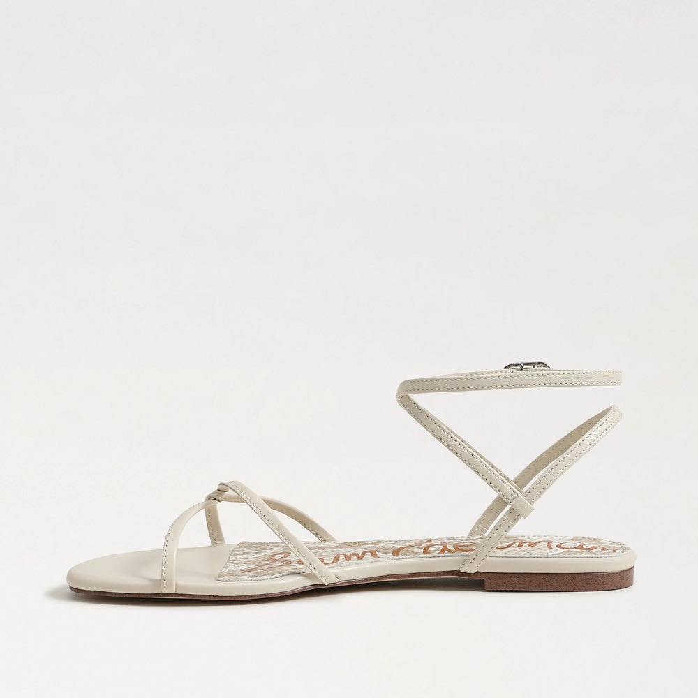 Ellina Strappy Flat Sandal - Left