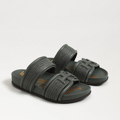 【Sam Edelman】★サンダル★ Women's Nerissa Sandals Sam Edelman Women's Nerissa Slide Sandal, Dark Natural, 5