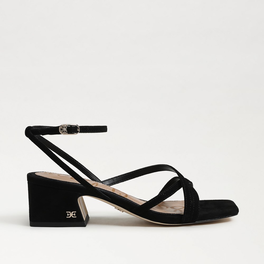 Sam Edelman ☆ Whitley ストラップ ブロックヒール サンダル Sam Edelman Whitley Suede Block Heel Strappy Dress Sandals