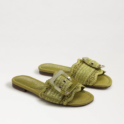 【SCENERITY】Leather Slider Sam Edelman Irina Slide Sandal | Women's Sandals