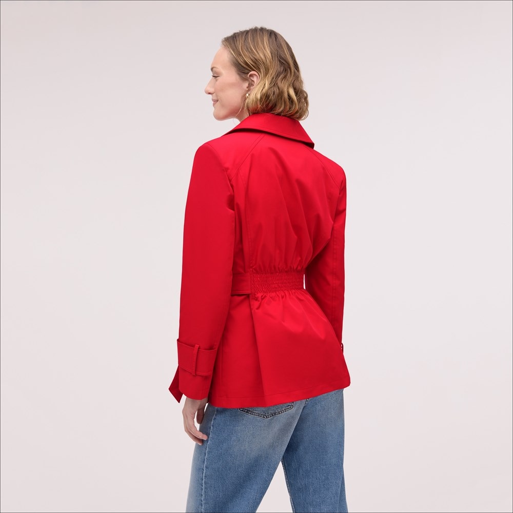 Sam Edelman Double Breasted Short Trench | Women's Outerwear Sam Edelman Double Breasted Short Trench | Women's Outerwear