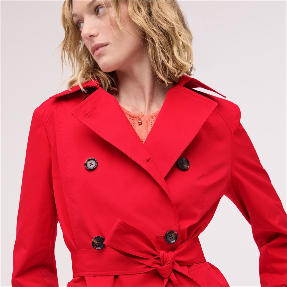 Sam Edelman Double Breasted Short Trench | Women's Outerwear Sam Edelman Double Breasted Short Trench | Women's Outerwear