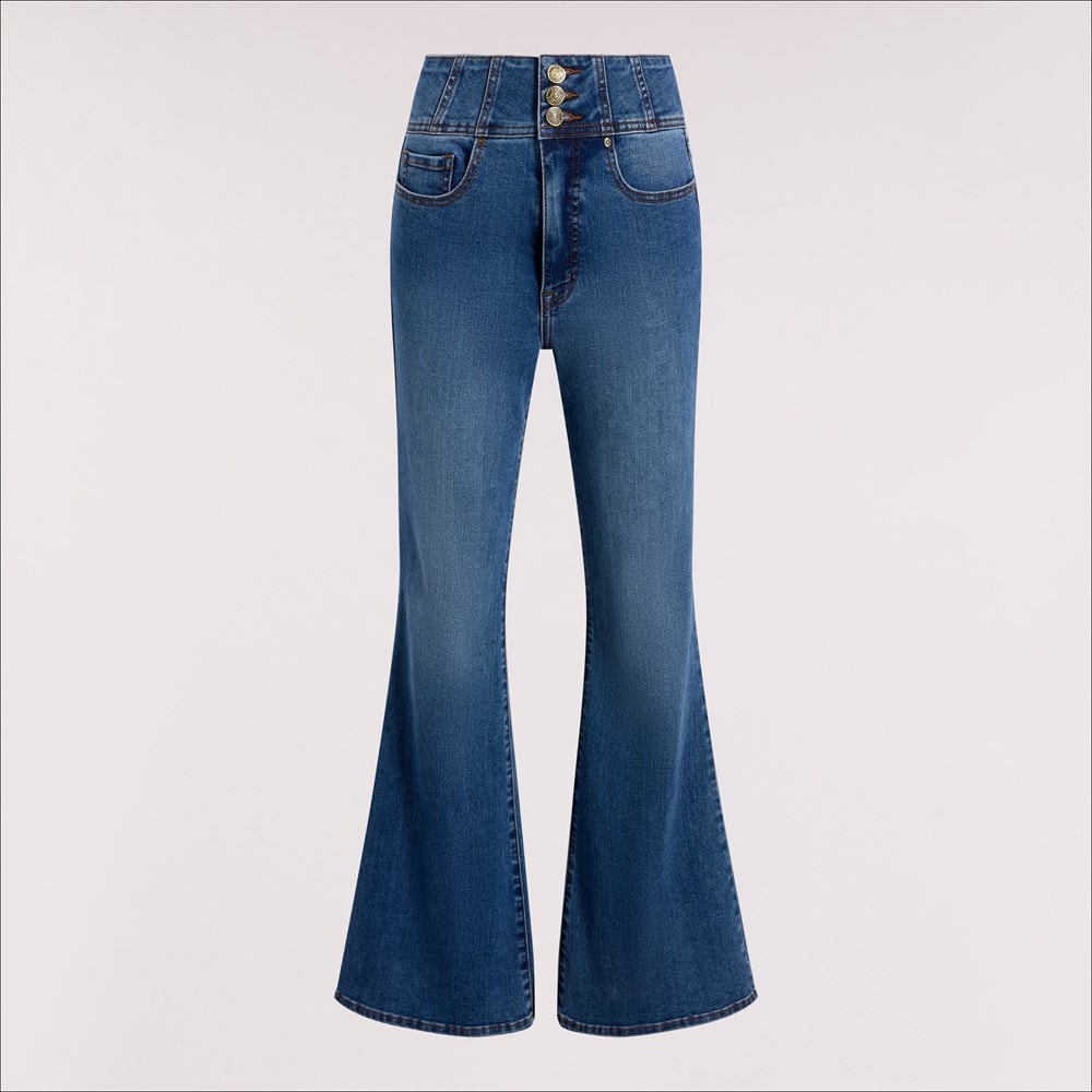【新品未使用】SENEE high waist flare denim Sam Edelman High Rise Corset Skinny Flare Denim | Women's