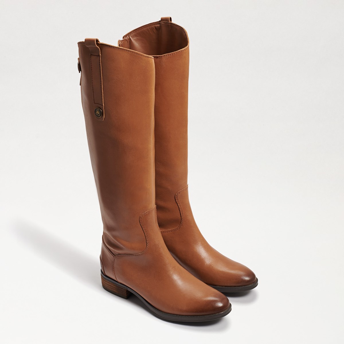 Sam Edelman Penny Leather Riding Boot | Women's Boots and Booties