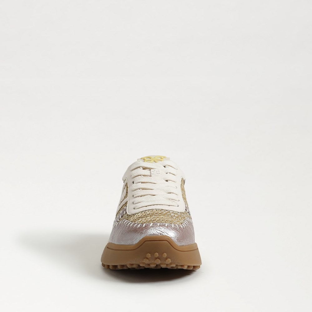 サム Sam Edelman Langley Retro Woven Logo Detail Platform