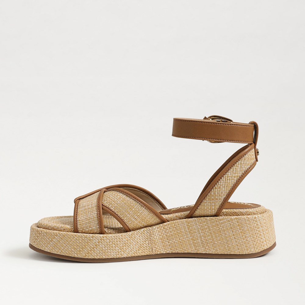 Sam Edelman ☆ Nylie サマー プラットフォーム サンダル Sam Edelman Nylie Woven Wedge Platform Sandal (Women