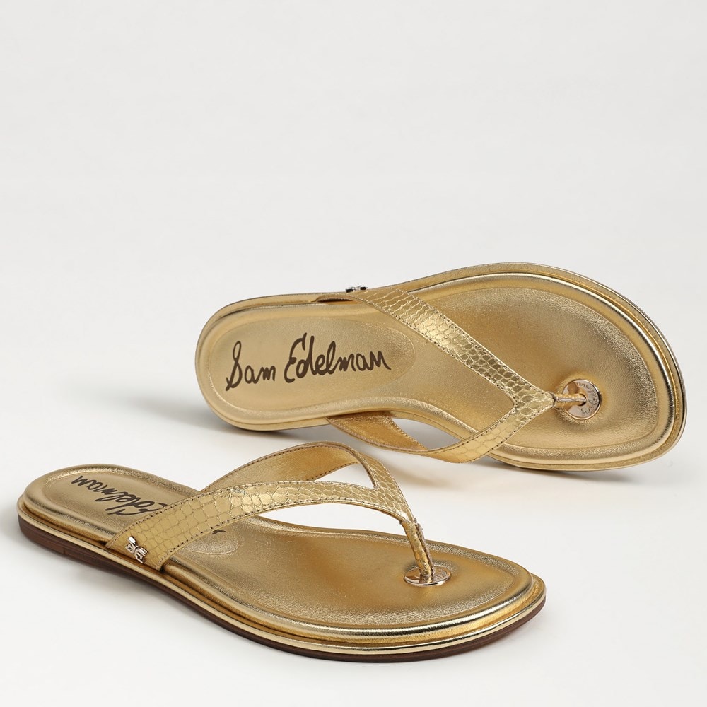 leather sandals sam edelman women's bay slide sandal