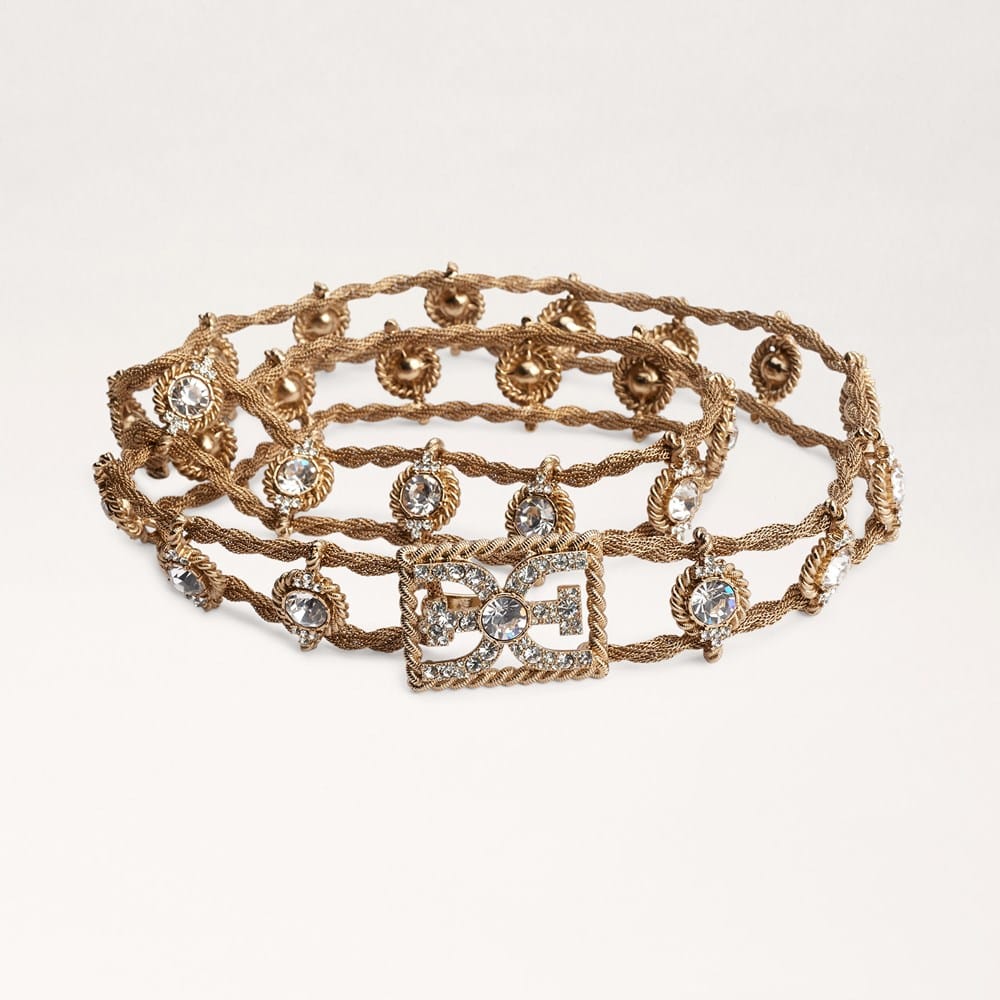 30MM EE Ornate Chain Belt Gold