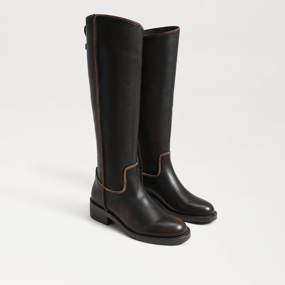 Sam Edelman Meritt Wide Calf Knee High boot Washed