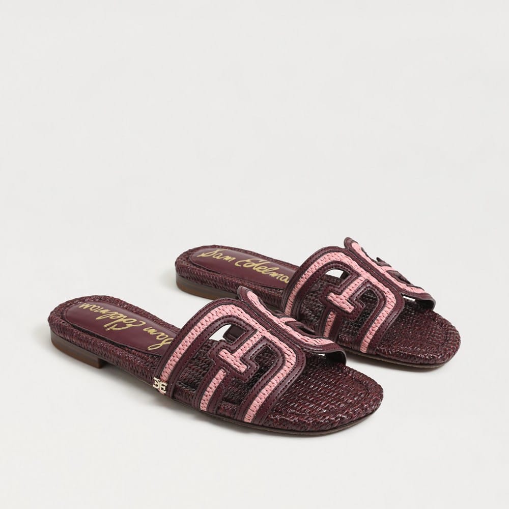 Sam Edelman Bay Multicolor Slide Sandal Mauve
