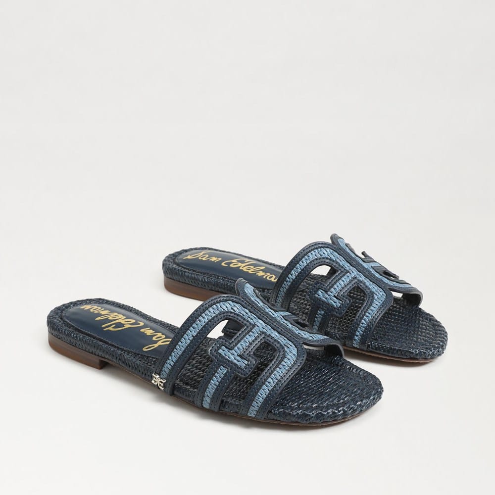 Bay Multicolor Slide Sandal Azure