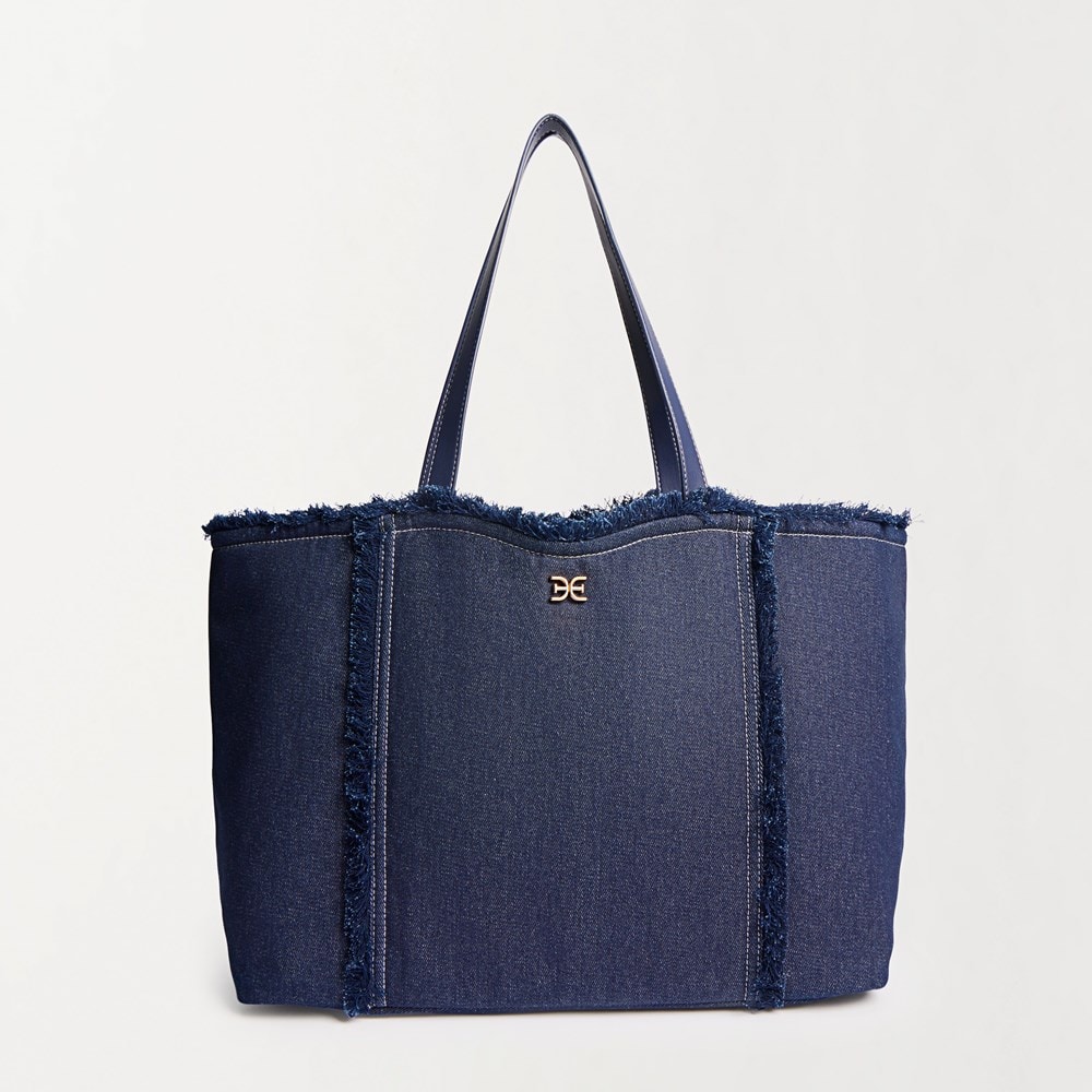 Sam Edelman Blue Handbag Sam Edelman Irina Denim Reversible Large