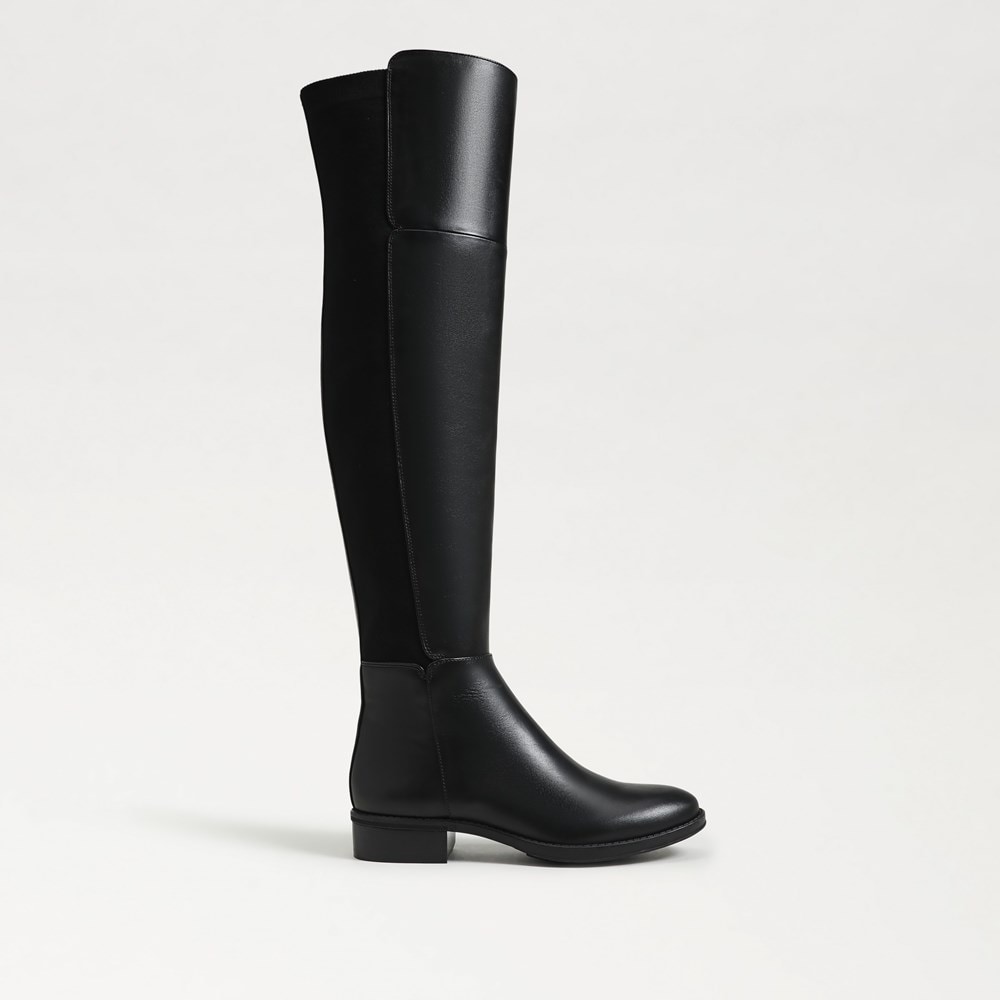 Sam edelman black over the knee boots cheap