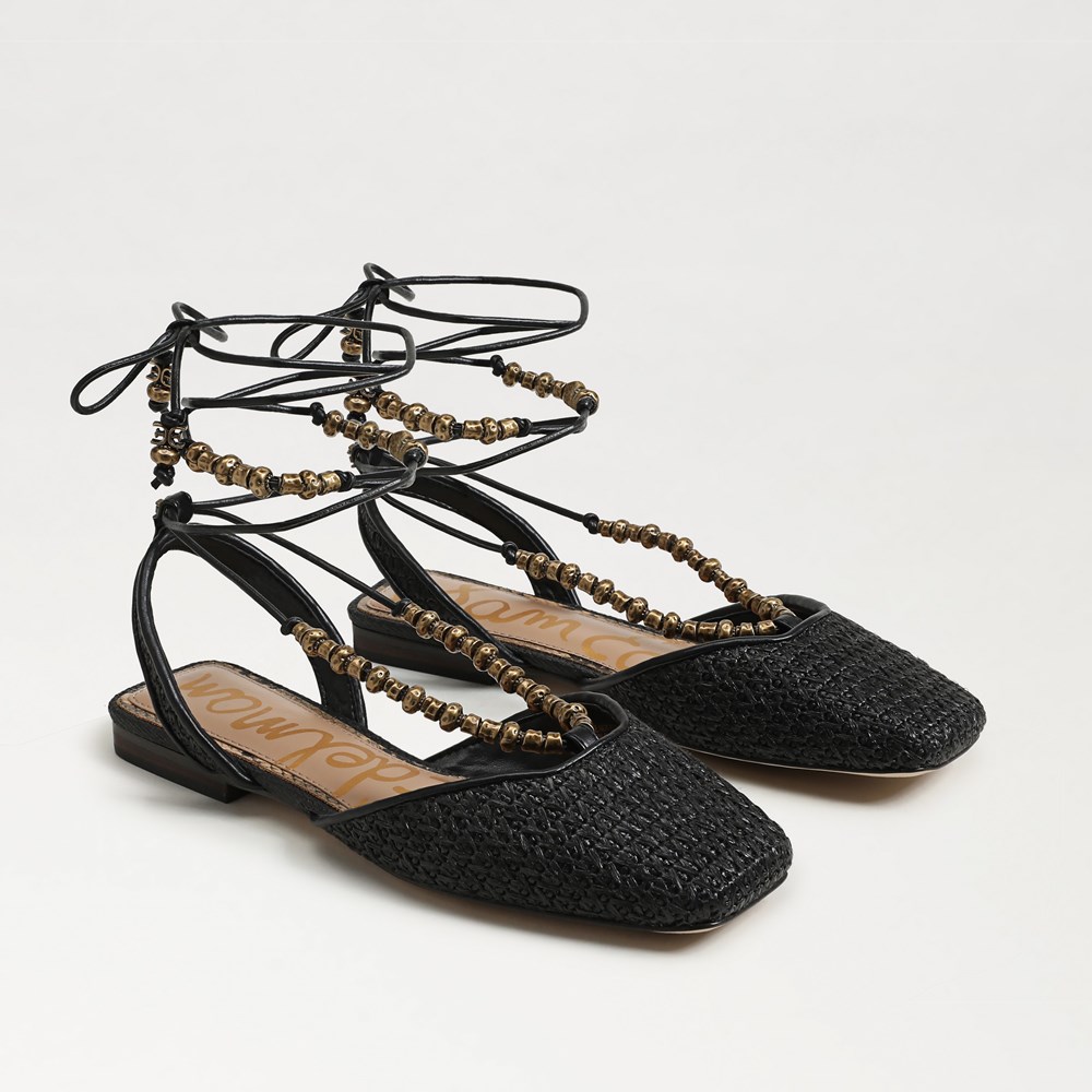 Sam Edelman Lily Ankle Wrap Mule | Women's Flats and Loafers