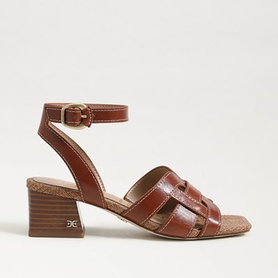 Sam Edelman ☆ Webster ブロックヒール装飾サンダル Amazon.com | Sam Edelman Women's Webster Heeled Sandal