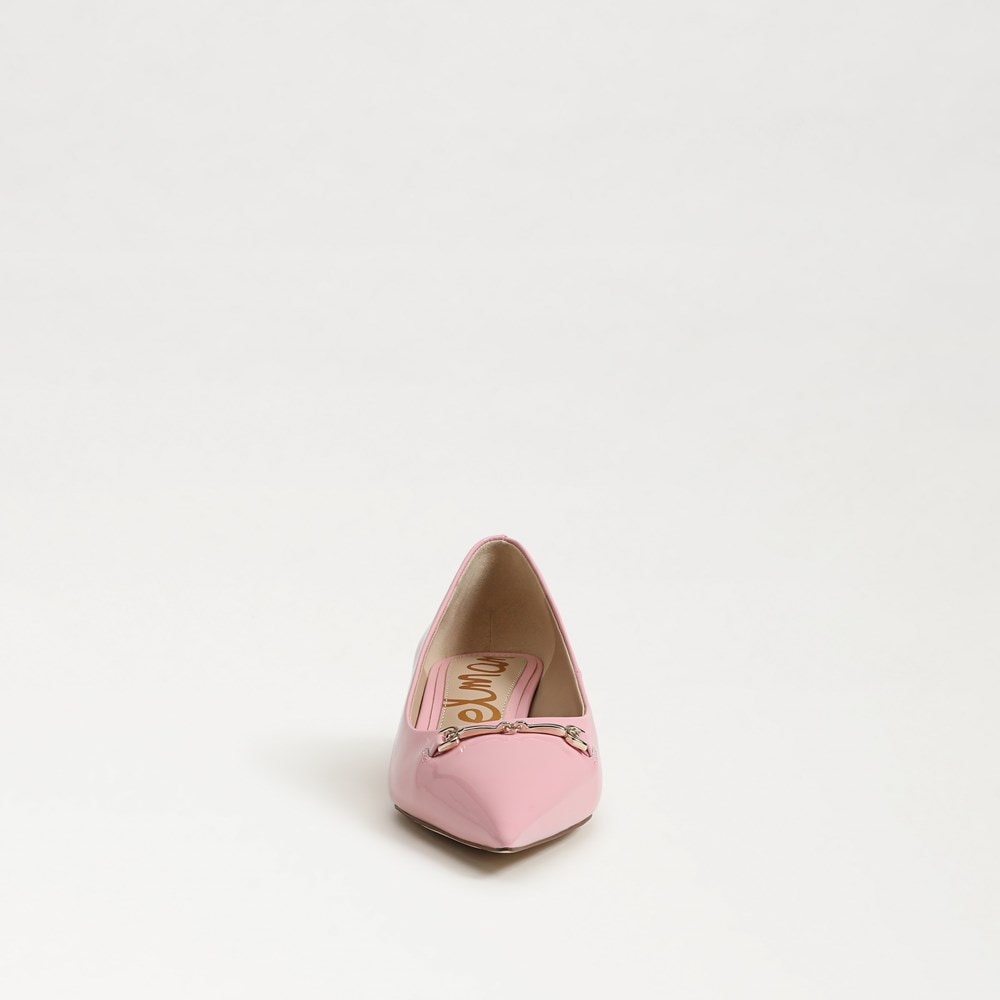 Kaya Pointed Toe Kitten Heel Pump - Front