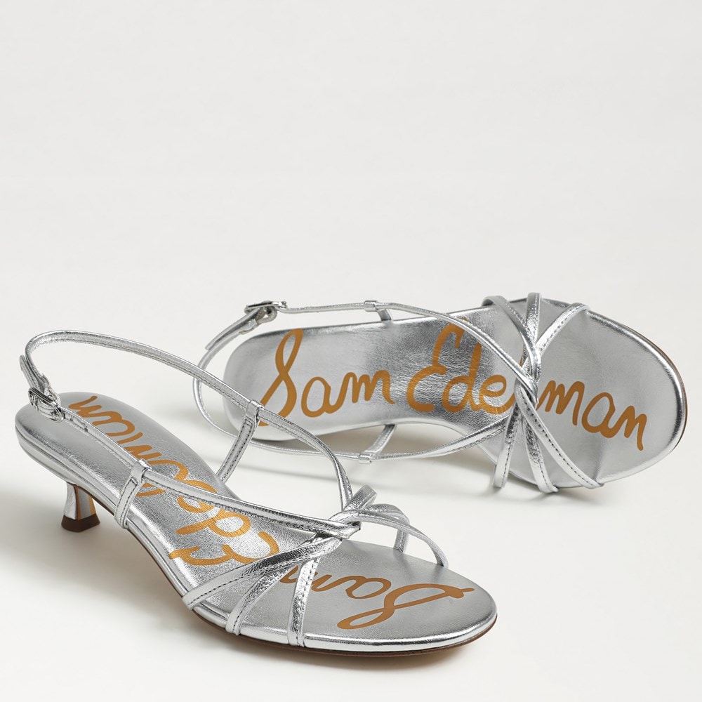 Sam Edelman Cressa Strappy Kitten Heel Sandal | Women's Heels
