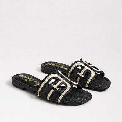 【SCENERITY】Leather Slider Sam Edelman Irina Slide Sandal | Women's Sandals
