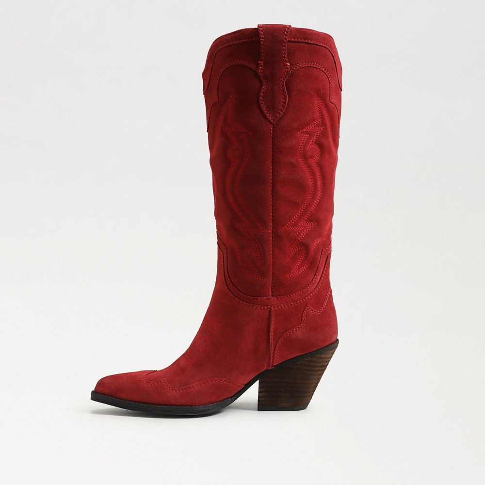 James Wide Calf Western Boot - Left