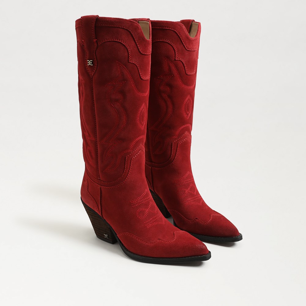 James Wide Calf Western Boot - Pair