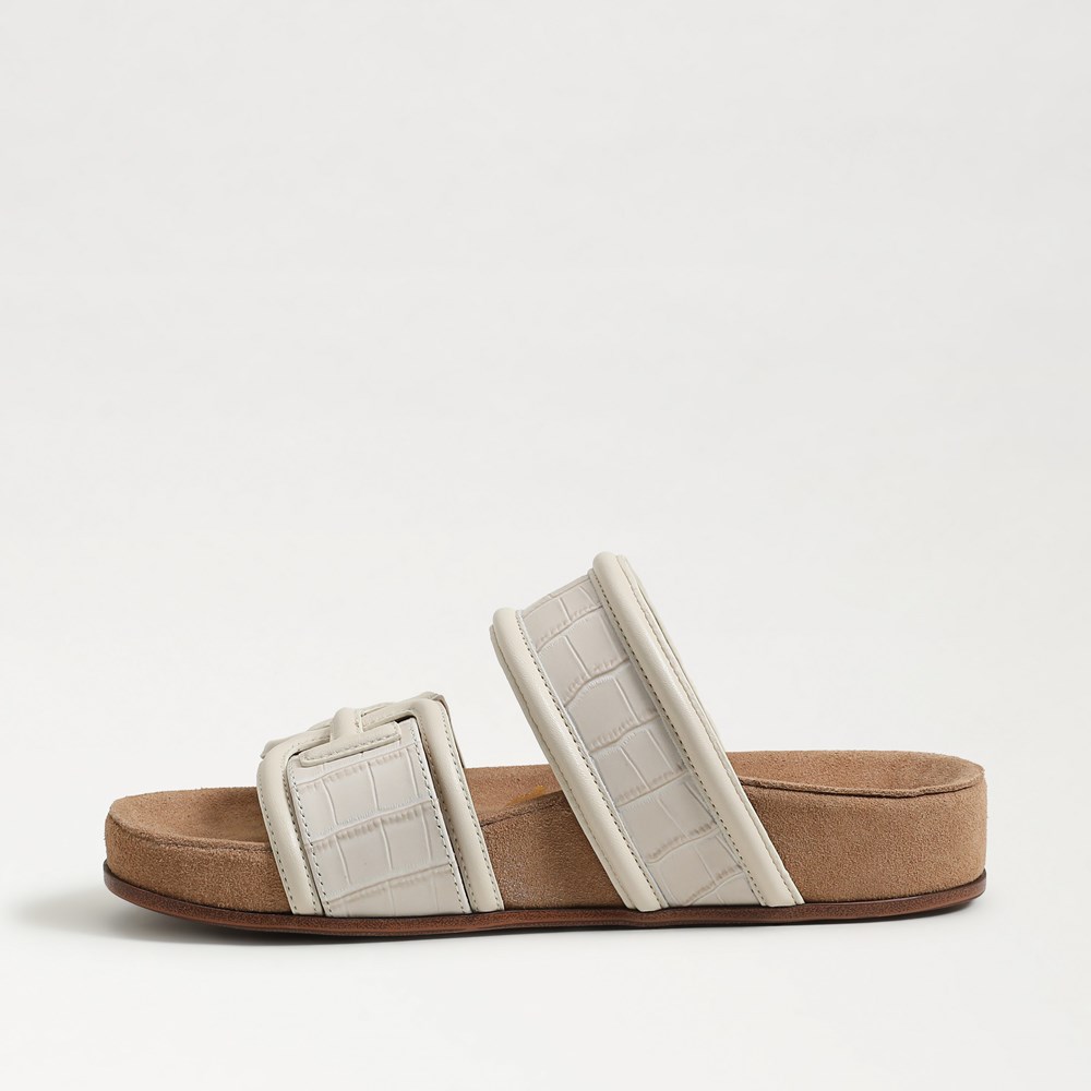 Rowan Slide Footbed Sandal - Left