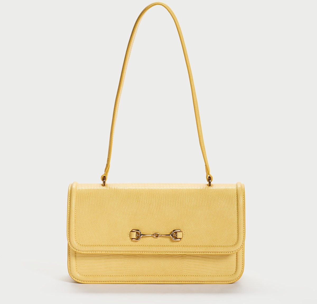 ☆JEDREFEB5☆ Croffle shoulder bag lime yellow MUSINSA | JEDREFEB5 Croffle shoulder bag lime yellow