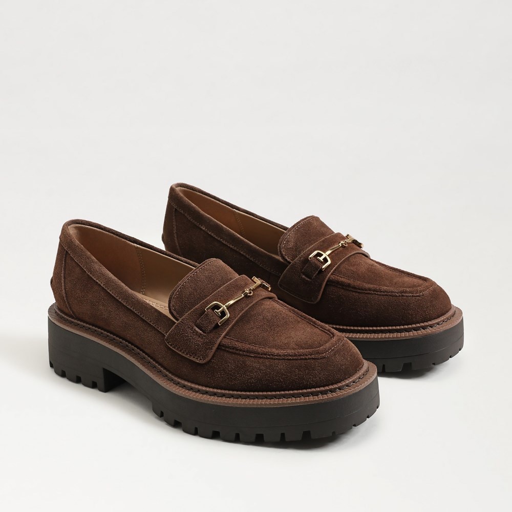 Lea Platform Loafer Mustang
