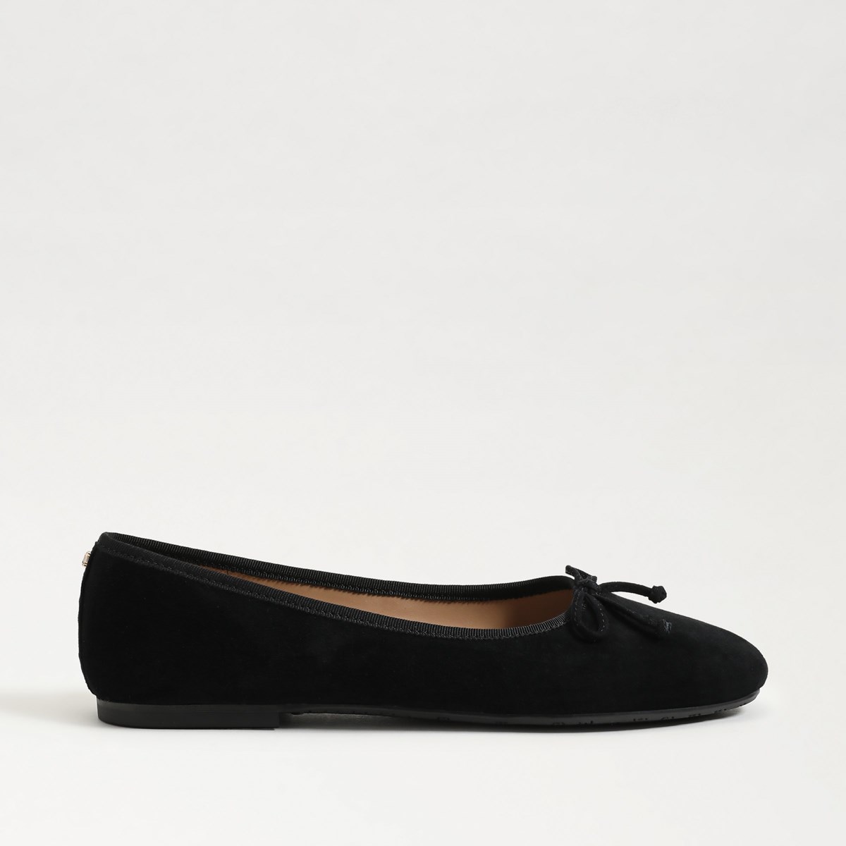 フラットシューズ BLACK LEATHER FLATS HBYJLZYG Women's Flats Black Pu Leather Dress Shoes