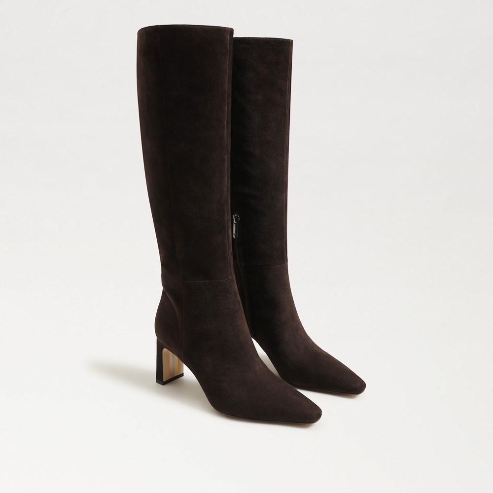 Sam Edelman Sylvia Extra Wide Calf Knee High Boot | Women's Boots