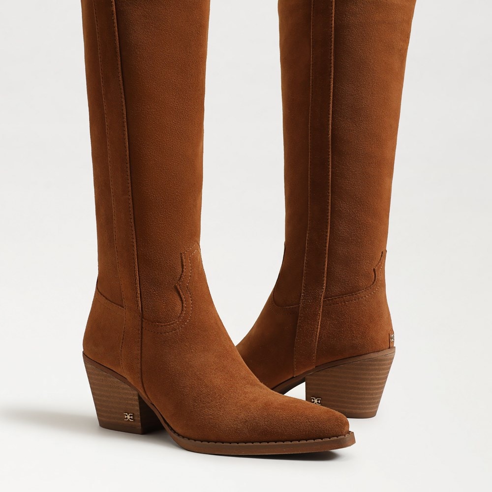 Sam Edelman Wyatt Wide Calf Knee High Boot Women's Boots and Booties