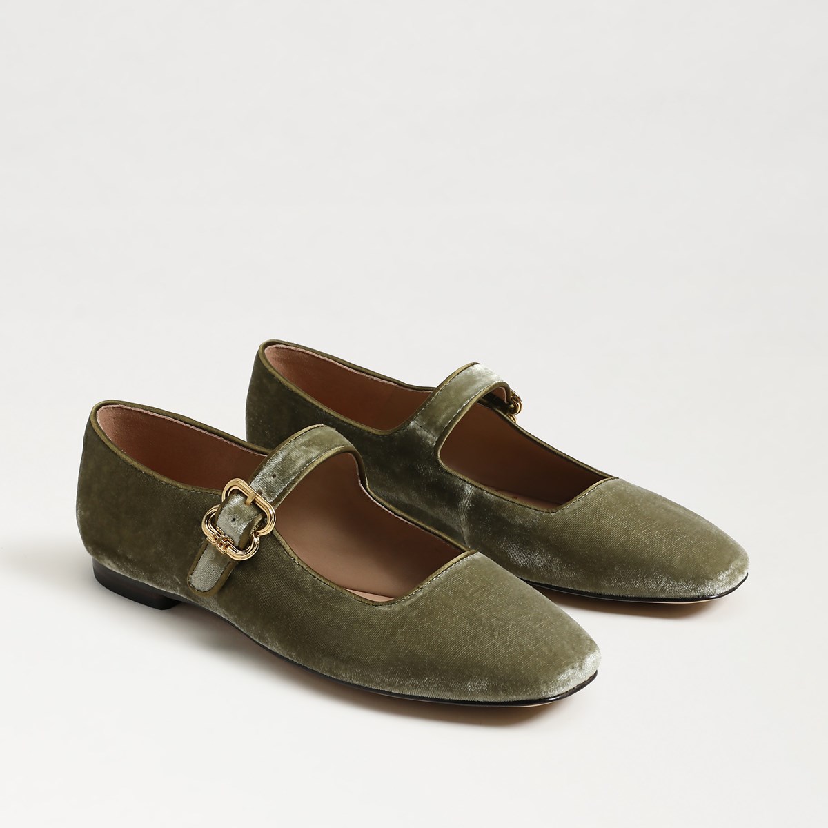 フラットシューズ ^custommade^ 2cm Velvet Mary Jane Flat Monet CW0059PP Designer fashion, Seoul-fully created | W Concept