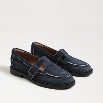 Sam Edelman Elaina T-Strap Buckle Loafer | Women's Flats and